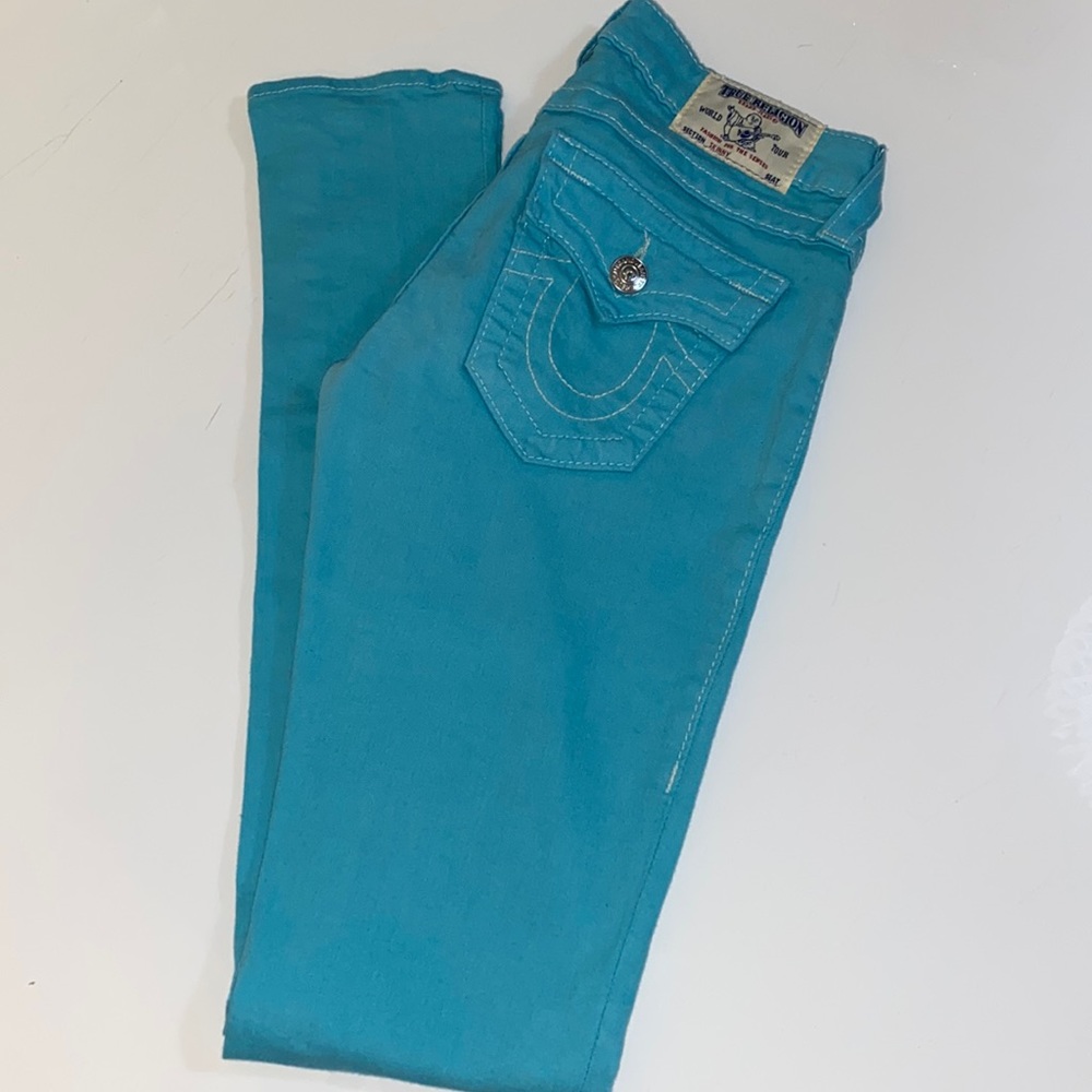 White stitch skinny TRJ